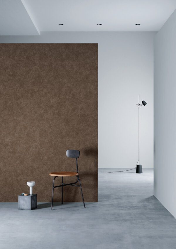 3M DI-NOC FE-1729 Brown Momigami render on a wall