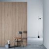 3M DI-NOC FW-1302 Tea Teak render on a wall