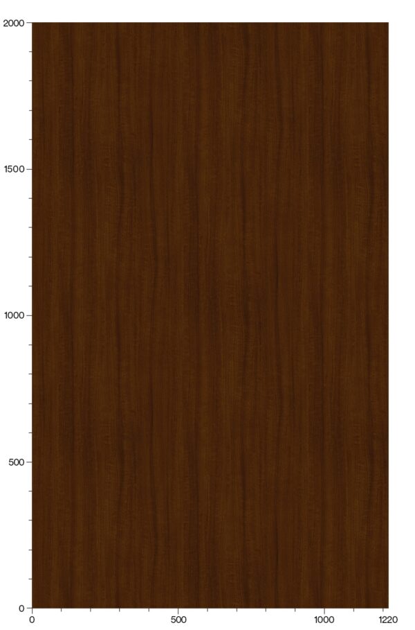 3M DI-NOC FW-232 Fine Wood Tamarind Anigre to scale