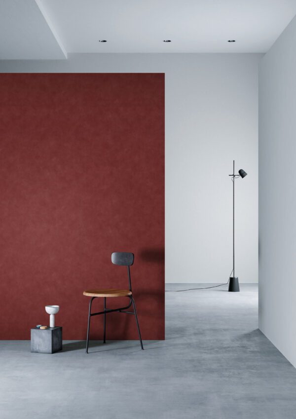 3M DI-NOC LE-2782 Paprika Leather render on a wall
