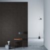 3M DI-NOC LE-2703 Peppercorn Leather render on a wall