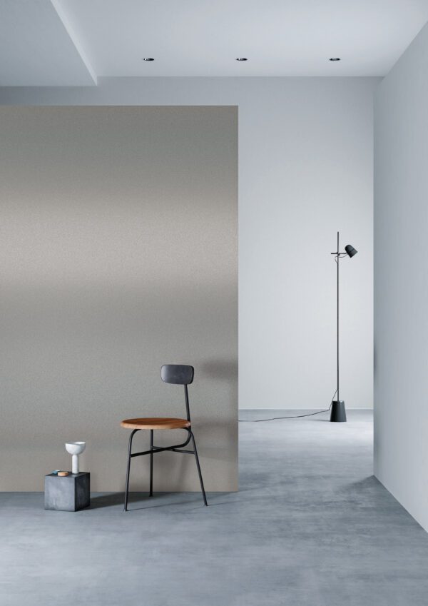 3M DI-NOC Metallic Architectural Finish PA-045 Sterling Silver installation render on a wall