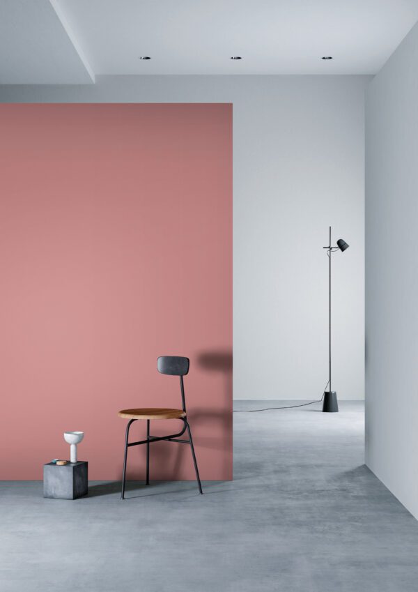 3M DI-NOC Solid Colour Architectural Finish PS-1454 Pink Lemonade installation render on a wall