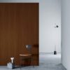 3M DI-NOC WG-1146 Anthill Mahogany installation render on a wall