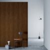 3M DI-NOC FW-650 Fondente Walnut render on a wall
