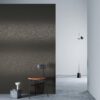 3M DI-NOC Metallic ME-2274 Brushed Lead installation render on a wall