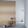 3M DI-NOC Metallic ME-2285AR Oxidized Champagne Gold installation render on a wall