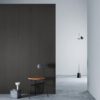 3M DI-NOC PW-2318MT Asphalt Walnut Matte installation render on a wall