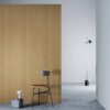 Interior wall render of 3M DI-NOC Architectural Finish FW-2423 Wicker Oak