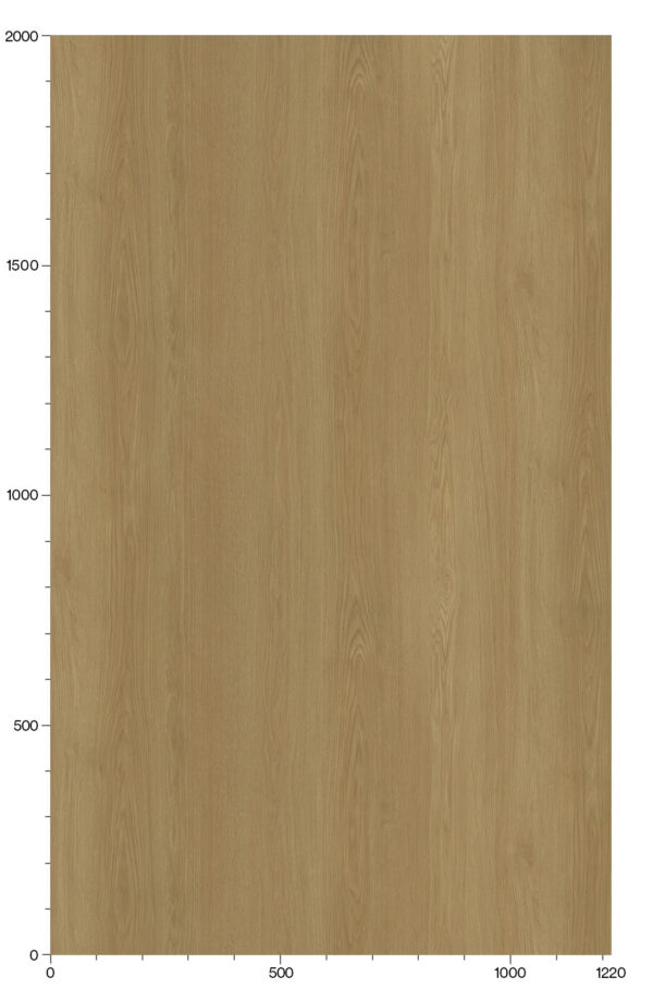 Architectural Finish FW-2424 Fallow Oak to scale