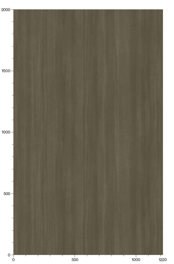 3M DI-NOC Architectural Finish PW-2321MT Bruin Walnut to scale