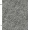 3M DI-NOC Matte Architectural Finish ST-2534MT Nordic Gray Marble to scale